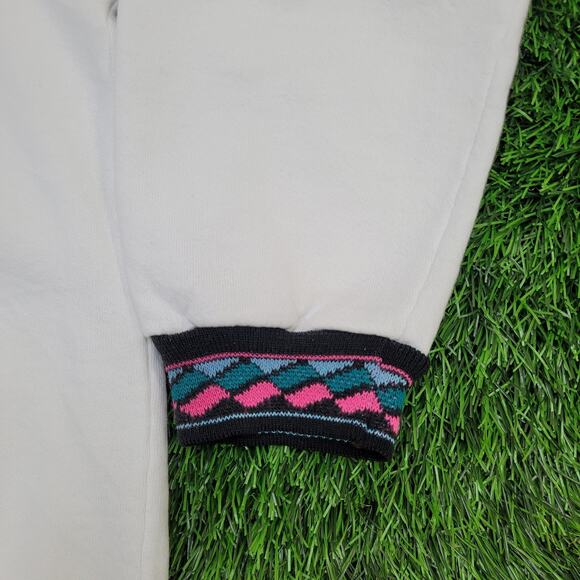 Vintage Native-American Ringer Sweatshirt Womens Large 22x22 USA - Picture 15 of 15